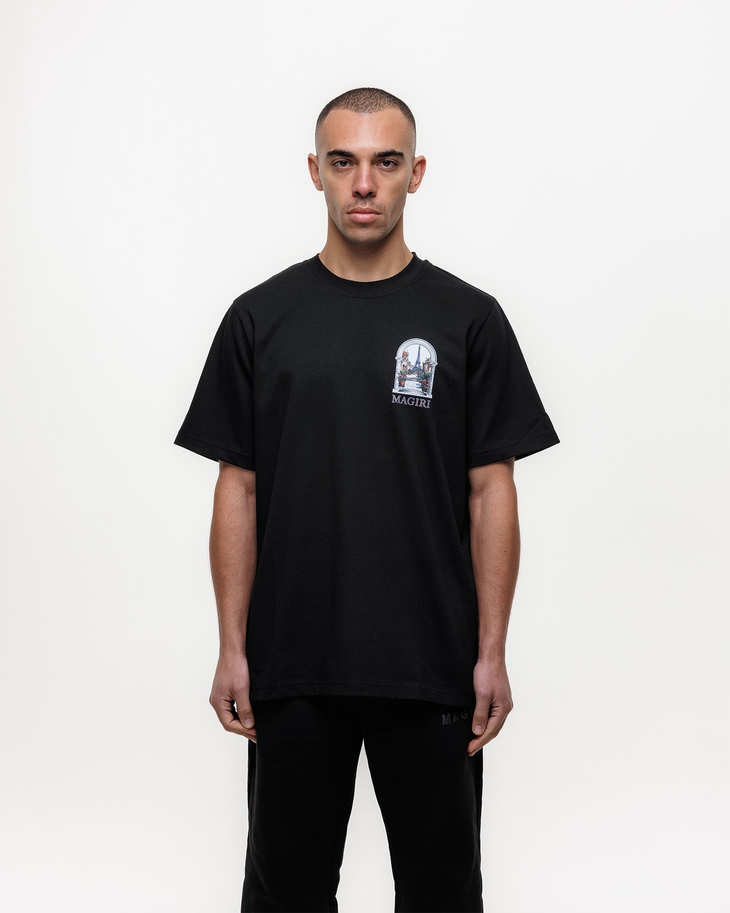 MAGIRI Archway Printed Black T-Shirt